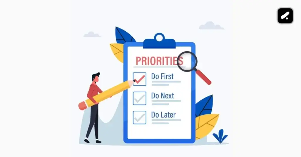 Task Priority - Strategy to overcome laziness and procrastination